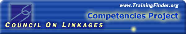 Council On Linkages - Public Health Competencies Project